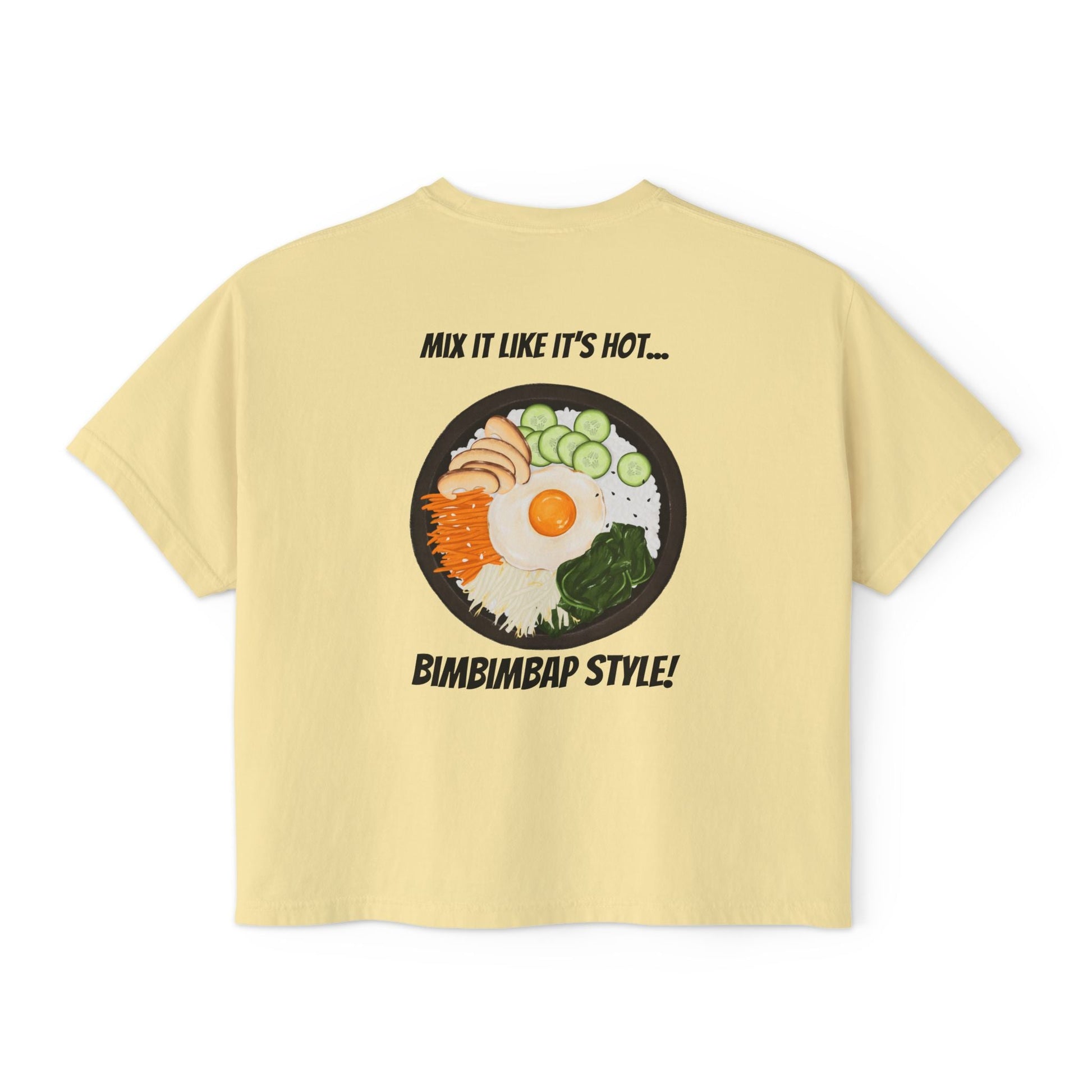 Women's Boxy Tee Korea Collection Printify