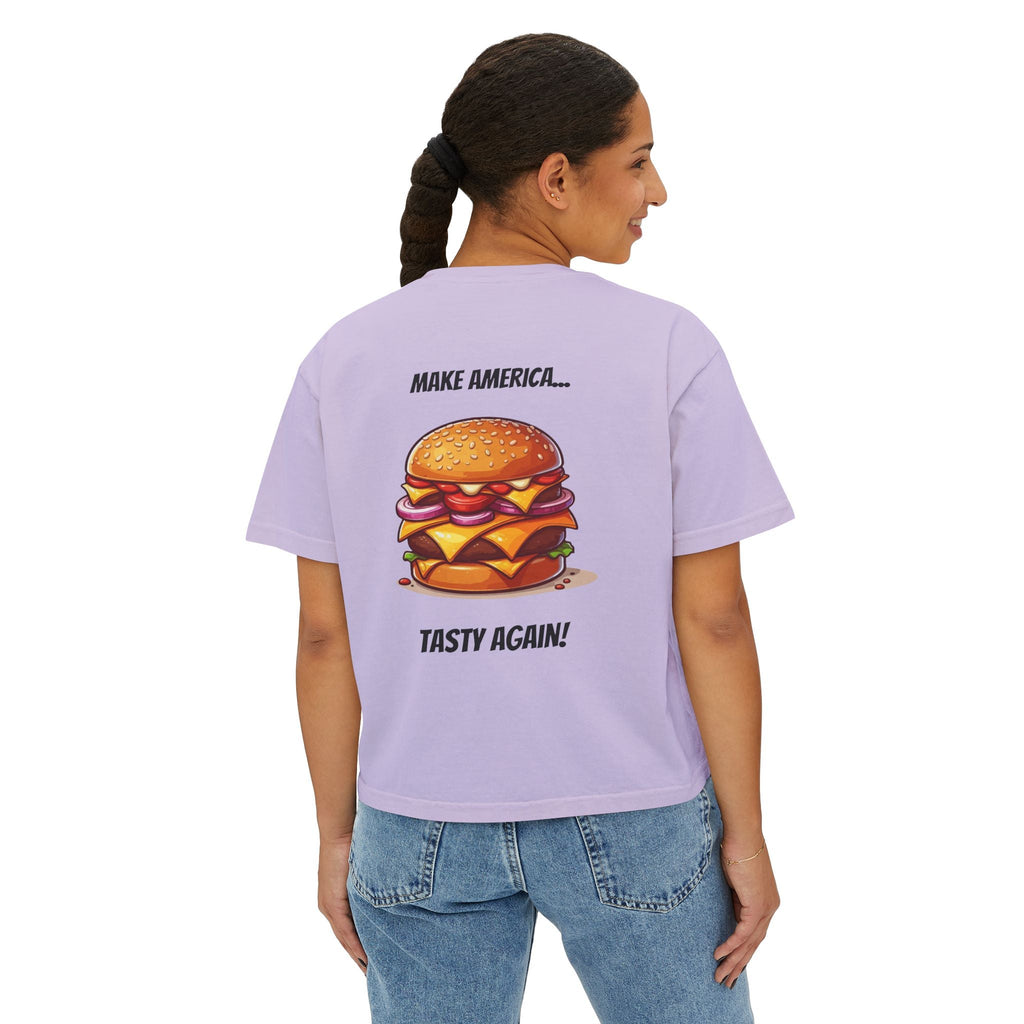 Women's Boxy Tee United States Collection Printify